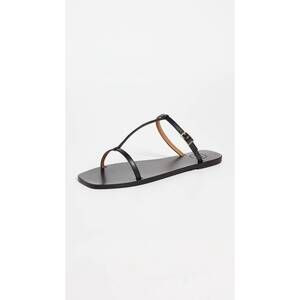 NEW ATP ATELIER women's gualdo flat sandals in black